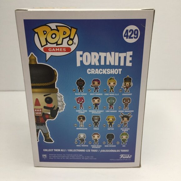 Funko Pop! Game Vinyl Character Fortnite 429 Crackshot Collectible Figure Item - Picture 6 of 10